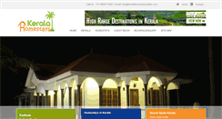 Desktop Screenshot of keralahomestaysonline.com